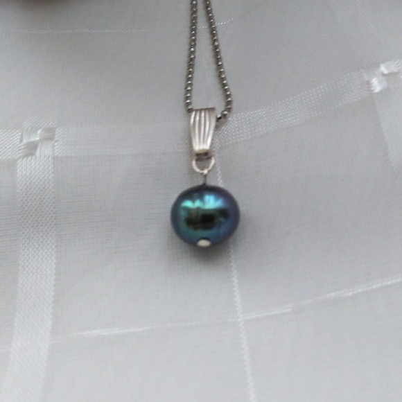 Vintage Bluejean Baroque Pearl pendant - Picture 8 of 8
